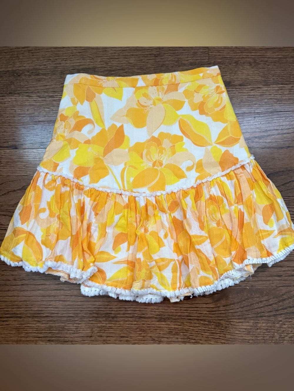 Significant Other Isla Yellow Floral Skirt - Picture 6 of 8